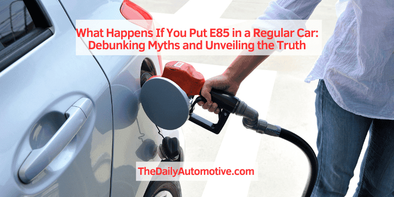 What Happens If You Put E85 in a Regular Car