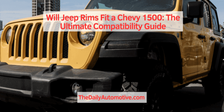 Will Jeep Rims Fit a Chevy 1500