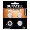 Duracell 2032 Lithium Battery, 4 Count, AirTag & Key Fob, CR2032 3V Cell