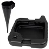 Scepter 15.5 Qt Oil Drain Pan with Pour Spout and 18" Mechanics Funnel