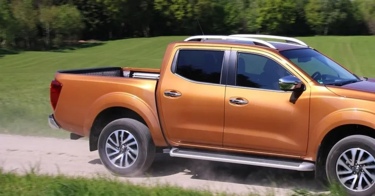 Open pickup truck cargo bed viewed from the side, the type of bed area a tonneau cover is designed to fit