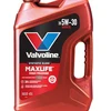 Valvoline MaxLife High Mileage 5W-30 Synthetic Blend Motor Oil 5 Quart