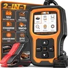 ANCEL AD410 PRO OBD2 Scanner and Battery Tester, 2-in-1 Car Diagnostic Tool