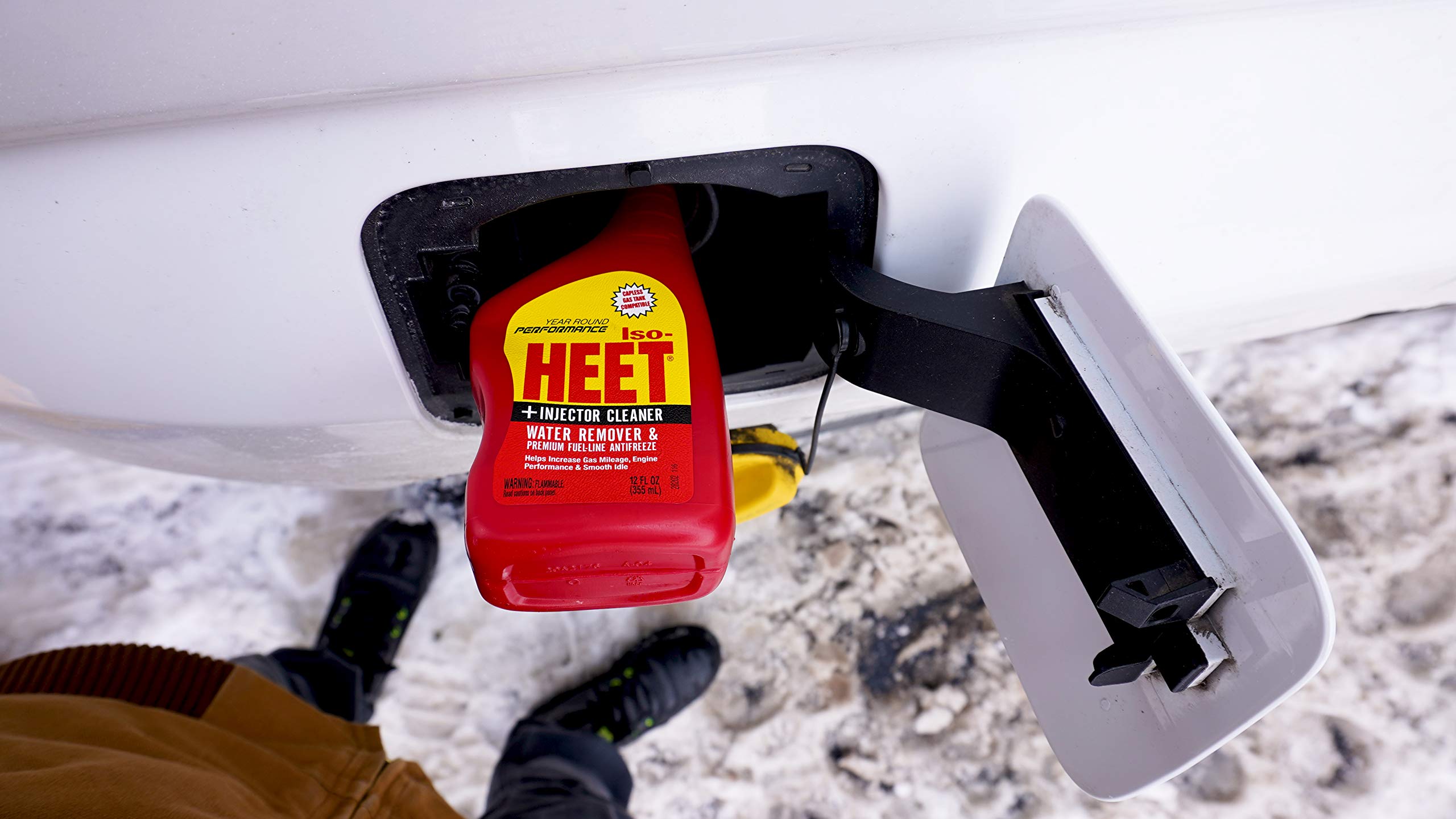 Heet Red Vs Yellow Bottle for Car