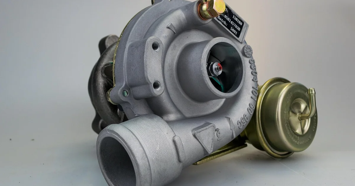 Automotive turbocharger used to boost horsepower and power-to-weight ratio