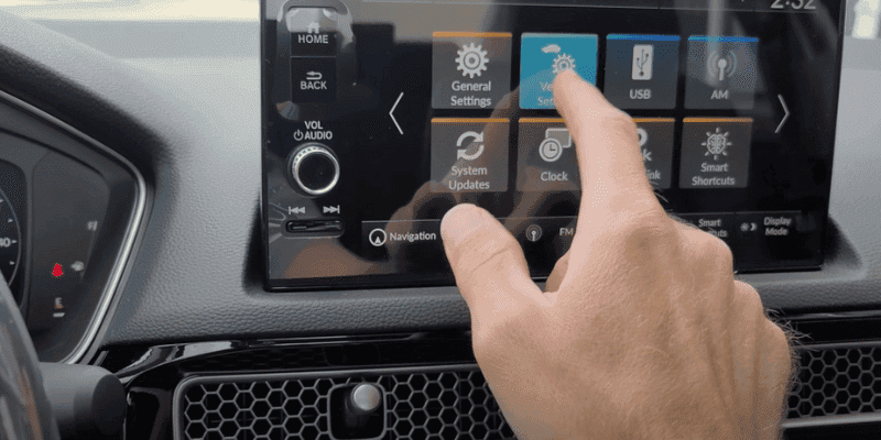 How to Check Tire Pressure Honda Civic 2022