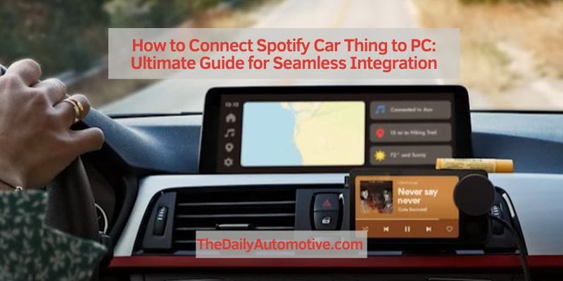 How to Connect Spotify Car Thing to PC