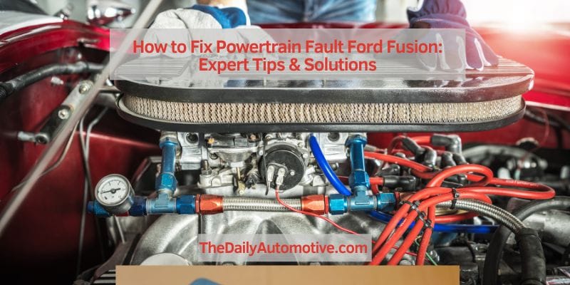 How to Fix Powertrain Fault Ford Fusion