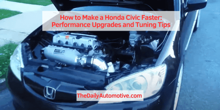 How to Make a Honda Civic Faster