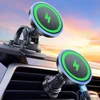 Estbuc 2-in-1 15W Magsafe Car Mount Charger