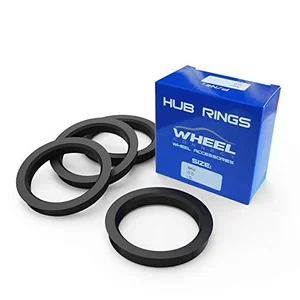 Hub centric ring set for wheel adapters