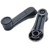 AUTUT 1 Pair Universal Car Black Plastic Window
