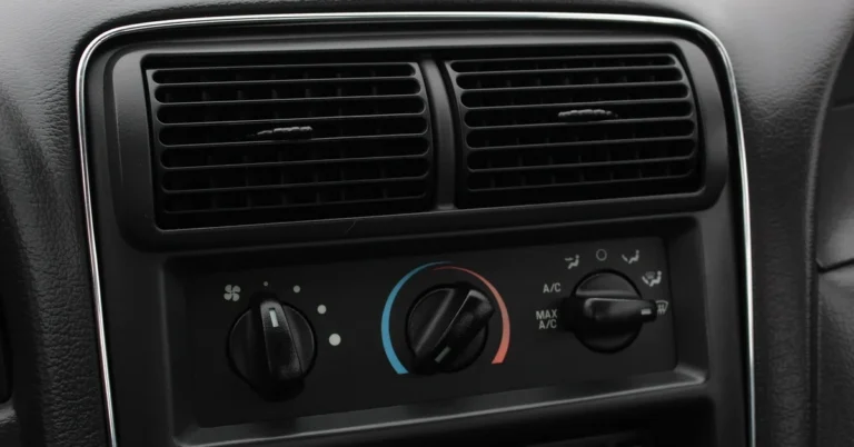 Car dashboard climate control switches