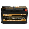Weize Platinum AGM Battery BCI Group 49-12v 95ah H8