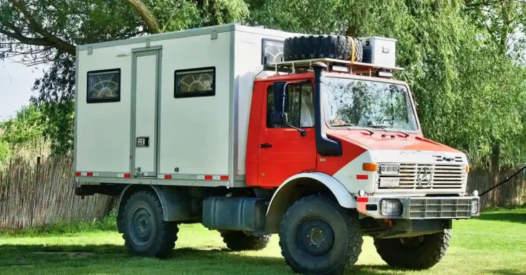 Heavy-duty truck built for towing and camping, relevant to 5th wheel towing capacity