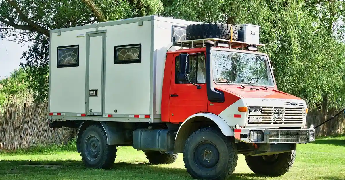 Heavy-duty truck built for towing and camping, relevant to 5th wheel towing capacity