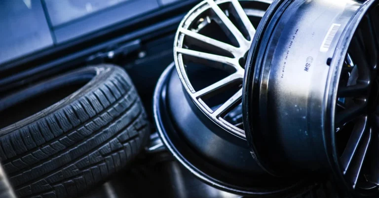 Wheels and tires removed for balance inspection, a common Chevy Shake cause