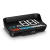 Aftermarket head-up display unit with digital speed readout