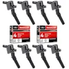 Ignition Coil & Motorcraft Spark Plug Set (Ford 4.6L V8)