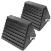 MaxxHaul heavy duty rubber wheel chocks