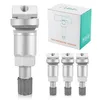 AULINK 4PCS Tire Pressure Sensor Valve Stem (TPMS) Repair Kit Compatible with BMW Toyota Honda Dodge