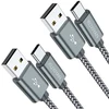 USB Type-C Fast Charging Car Cable (2-Pack)