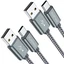 USB Type-C Fast Charging Car Cable (2-Pack)