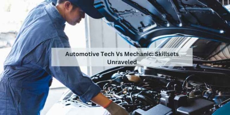 Automotive Tech Vs Mechanic