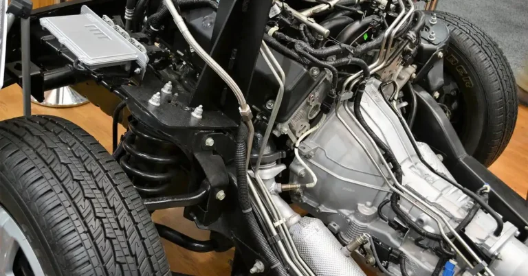 A car engine with visible wiring, representing technology-focused diagnostics