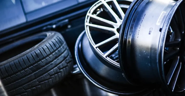 A car wheel and tire, a component both technicians and engineers work with
