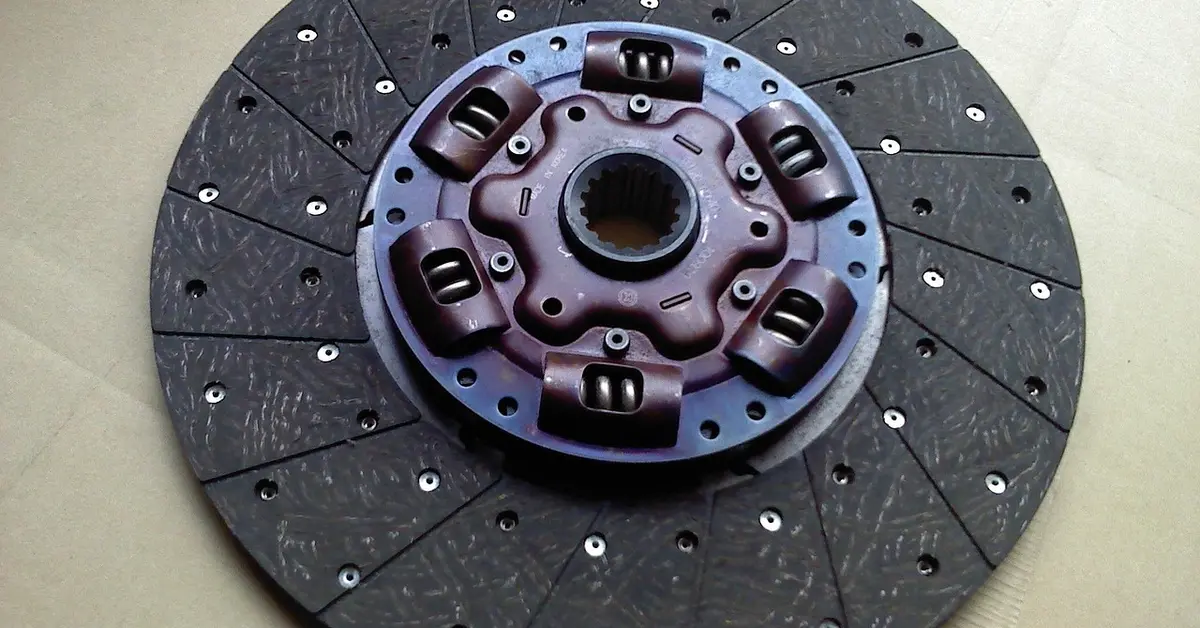 A clutch disk, a mid-range cost car part