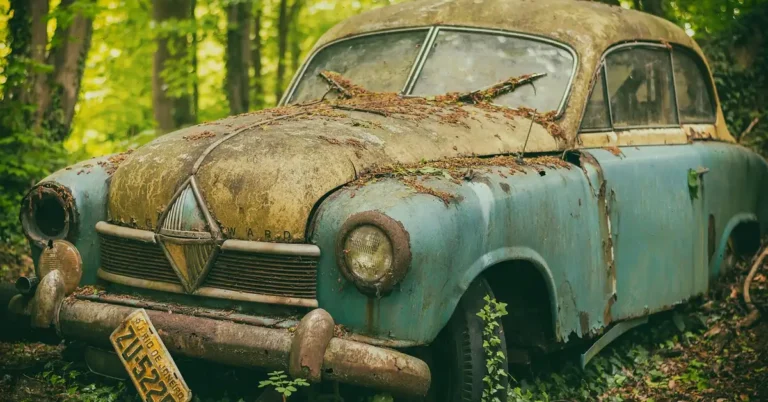 Junkyard cars are a cheap source of used car parts