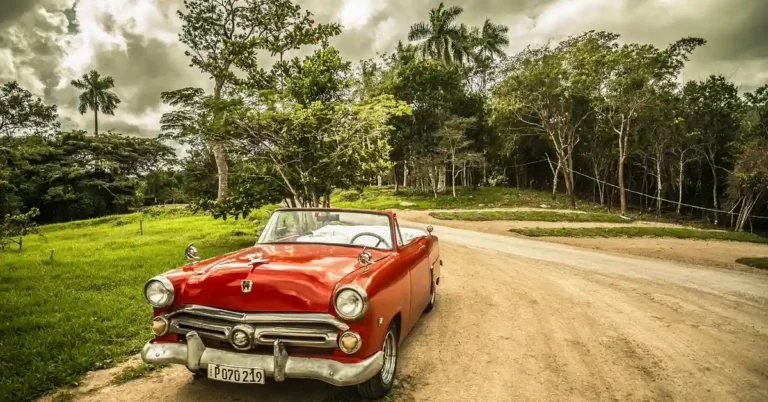 A classic convertible representing car heritage and nostalgia