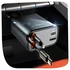LISEN retractable USB-C car charger for passengers
