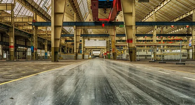 An EV assembly line similar to Lucid's Casa Grande, Arizona manufacturing plant.