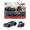Disney Cars Toys Cars 3 Jackson Storm & Laura Spinwell 2-Pack, 1:55 Scale