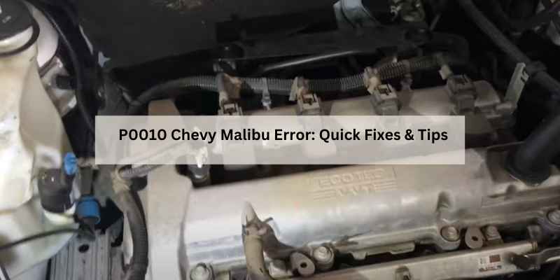 P0010 Chevy Malibu Error