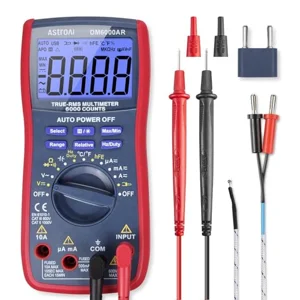 AstroAI digital multimeter for testing starter solenoid voltage