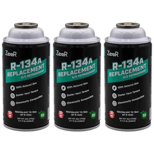 R134a refrigerant 6oz cans