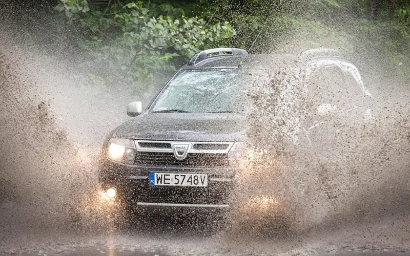Compact SUV similar in class to the Honda CR-V A compact SUV, similar in class to the Honda CR-V, parked outdoors.