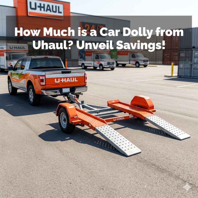 How Much is a Car Dolly from Uhaul