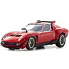 Kyosho 1/43 Lamborghini Miura SVR diecast model in red with gold wheels