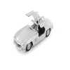 Mercedes-Benz 300SL classic silver 1/24 scale diecast model car