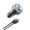 Anker 535 67W 3-port USB-C car charger with PowerIQ 3.0