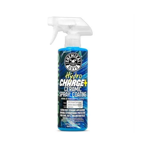 Chemical Guys HydroCharge ceramic spray coating bottle for high-gloss paint protection