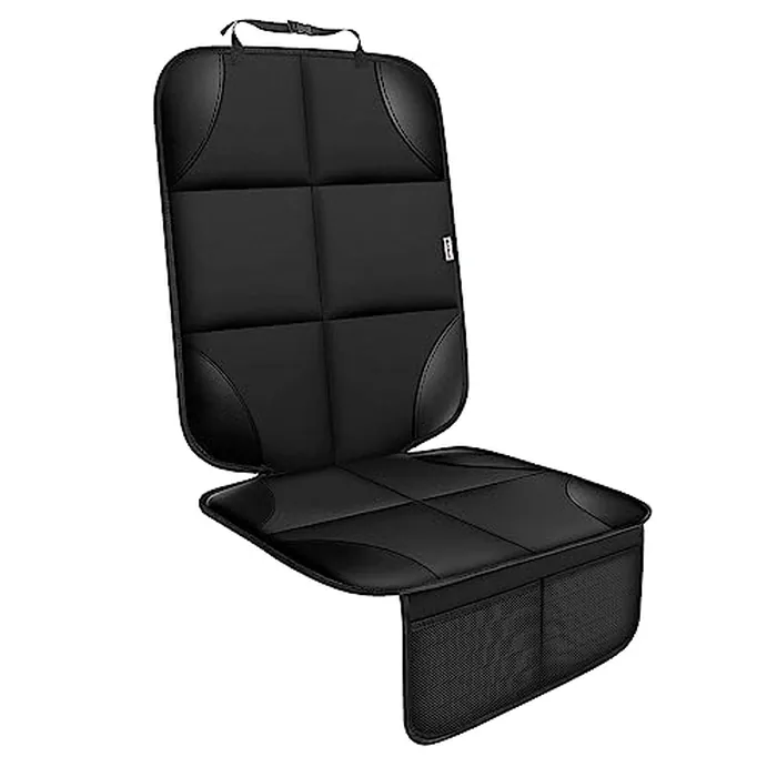 Meolsaek 600D waterproof car seat protector with non-slip backing for under a child car seat Meolsaek 600D waterproof car seat protector with non-slip backing for under a child car seat