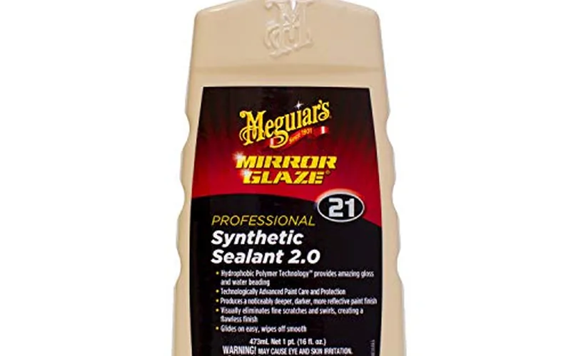 Meguiar's Professional Synthetic Sealant 2.0 bottle for long-lasting paint protection