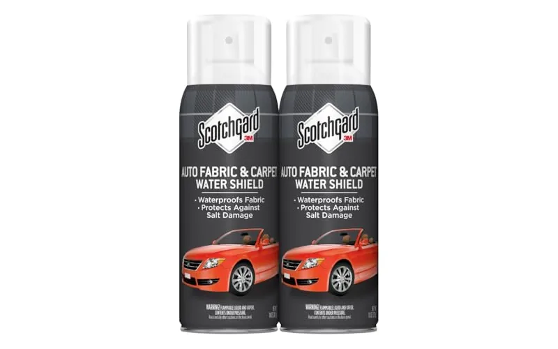 Scotchgard Auto Fabric and Carpet Water Shield, two 10 ounce cans