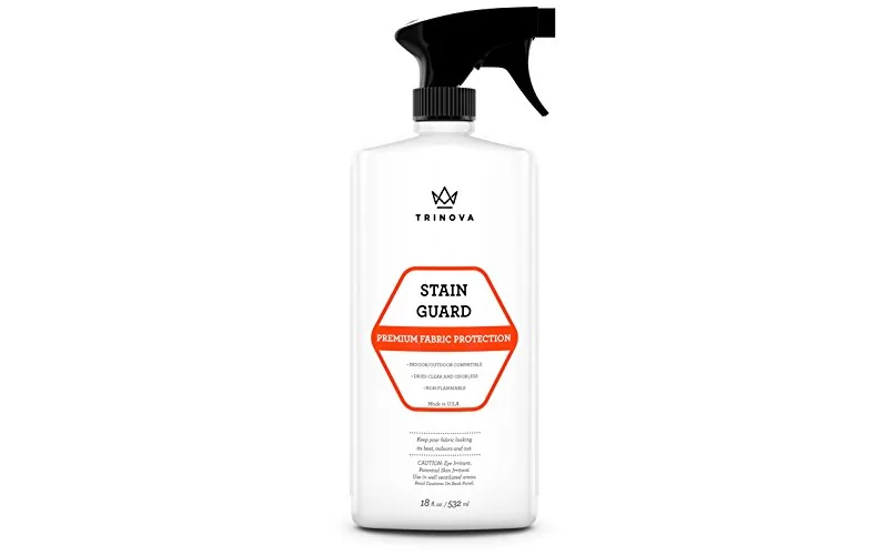 TriNova Non-Aerosol Stain Guard fabric protection spray bottle, 18 fl oz