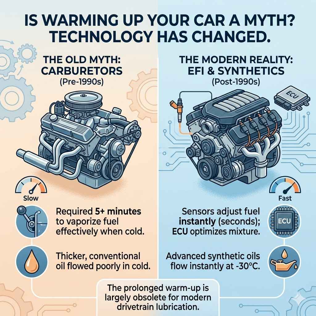 History Of Warming Up Cars